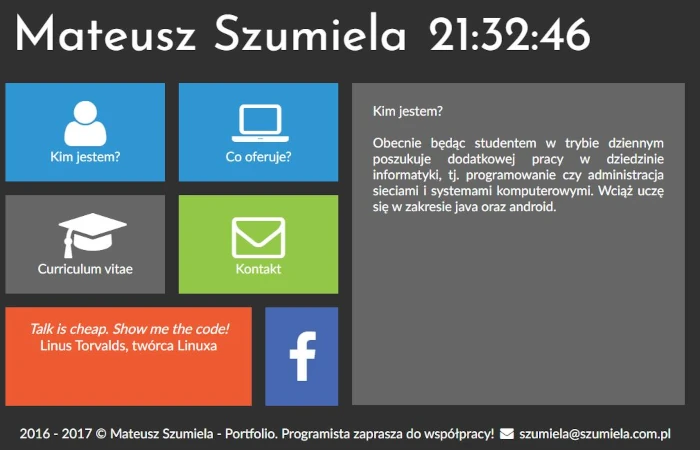 Moja pierwsza strona