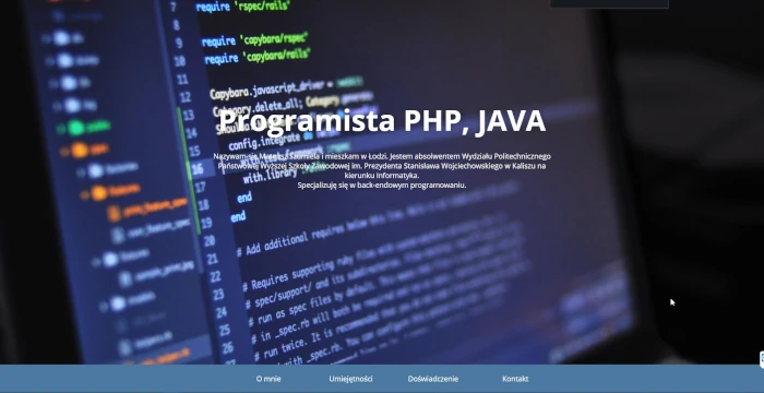 Moja druga strona WWW